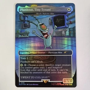 Plancton, Tiny Tyrant Foil Secret Lair Legends Magic The Gathering Skrelv, Deertor Mite - Imagen 1 de 2
