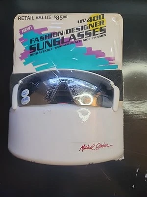 VTG Michael Jackson Fashion/Designer Sunglasses UV 400  New - Image 1 of 4