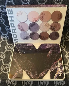 BNIB Morphe ChromaPlus Eyeshadow Palette Moon Stone 12 Shades - Picture 1 of 8