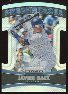 Javier Baez #7 2015 Panini Prizm Fresh Faces Silver Prizm Rookie Chicago Cubs - Picture 1 of 3