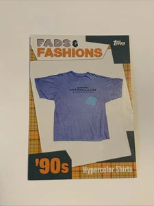 Hypercolor Shirts 2011 Topps 1990s American Pie Card #FF-14 Fads & Fashions - Picture 1 of 2