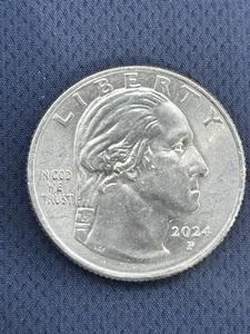 2024 D Zitkala-Sa Washington Quarter Error Coin “In Cod We Trust” - Picture 1 of 3