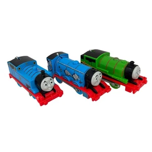 Thomas & Friends Trackmaster Lot 3 Motorized Trains Percy Mattel Gullane Works - Picture 1 of 12