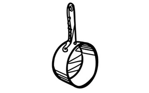 Peleg Design - Sketch Trivet - Deep Pan - Picture 1 of 3