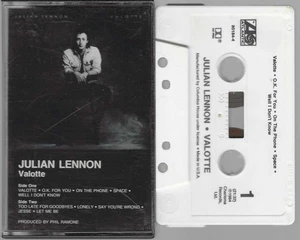 Julian Lennon Valotte (Cassette, 1984 Charisma) VG- VG+ - Picture 1 of 3