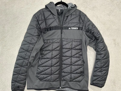 UW Team Issued Adidas XL Terrex Black Winter Sideline Jacket  Full Zip 0187 - Image 1 of 3