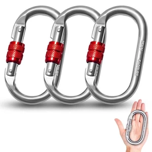 Carabiner Haken Carabiner Heavy Duty Carabiner Haken zum Klettern N5F32532 - Bild 1 von 6