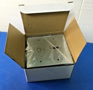 DOUBLE GANG USB HDMI PORT STAINLESS STEEL WALL PLATE FACE NEW - Picture 1 of 5