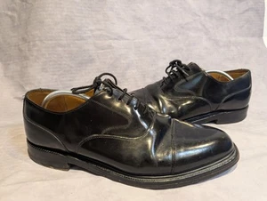 Joseph Cheaney Black Oxford Waterloo - Uk 10 Handcrafted In England - Picture 1 of 24