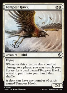 Tempest Hawk - Tarkir: Dragonstorm (TDM) - (Near Mint NM) - Picture 1 of 1