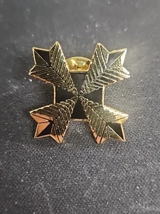Star Trek metal rank insignia pin Data, 1990s, H10xf - Picture 1 of 5