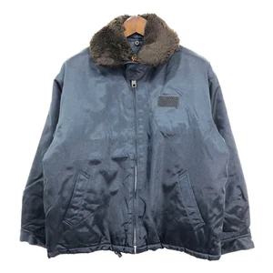Schott Men's Winter Police Jacket Navy M Used S7213 - Picture 1 of 9