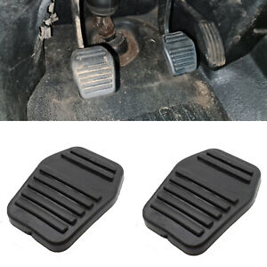 2x Brake Clutch Pedal Pad Cover Fit For Ford Transit MK6 MK7 2000-2014 6789917