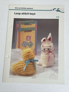 Loop Stitch Toys Duck & Bunny Marshall Cavendish Crochet Pattern - Picture 1 of 4