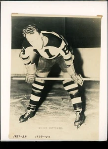 1940's Original Gordon Pettinger Black and White Photo Boston Bruins - Picture 1 of 1
