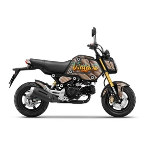 Wood Vintage Vinyl Graphics Wrap Stickers For Honda GROM MSX125 21 22 23 - Picture 1 of 4