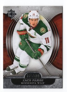 2013-14 Upper Deck Ultimate Collection #25 Zach Parise Serial # 389/499