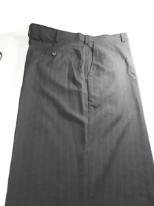 Perry Ellis Men's Portfolio Dress Pants Black Flat Front Size 34x30 - Bild 1 von 12
