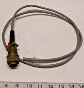 Conjunto de cable conector circular Amphenol MS3106F16-11P 55" de largo - Imagen 1 de 12