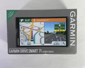Garmin DriveSmart 71 6.95 inch GPS Navigator Brand New - Picture 1 of 3