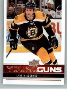 2012-13 Upper Deck #204 Lane MacDermid Young Guns RC (ref 130485) - Picture 1 of 2