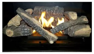Montigo Replacement LGSH38E 6-Piece Fiber Log Set Realistic Looking Wood H38 NIB - Picture 1 of 1