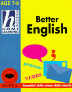 7-9 Better English (Hodder Home Learning) by Fitzsimmons, Jim 0340646691