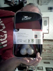 CRANE TABLE TENNS SET BIRTHDAY CHRISTMAS EXERCISE KIDS ADULTS - Picture 1 of 1