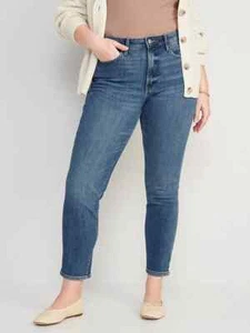 Old Navy High Rise Jeans Women's 6 X 30" Inseam - Medium Wash - NWT - Picture 1 of 5