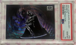 2021 Topps Star Wars Galaxy "Regrets" Wave Refractor /99 PSA 10 - Picture 1 of 3