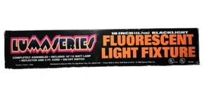 Spencer Gifts 1996 18 inch Lumaseries Black In Original Box #23118 GE Lighting - Picture 1 of 13