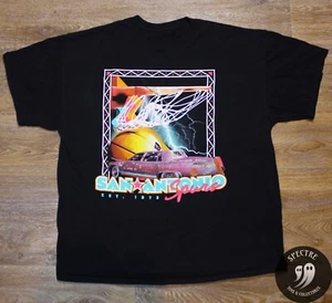 Camicia grafica Cadillac colori San Antonio Spurs anni '90 - taglia uomo large - Foto 1 di 7