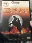 Zorro Rides Again DVD. 12 Episode Serial. LIKE NEW!!