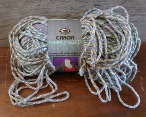 Caron Simply Soft Shadows Mardi Grey Varigated Colors 3oz Medium 4 150 Yards - Picture 1 of 4