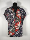 TORY BURCH Multi-colored Short Sleeve Pull-over Blouse Women - Size 6
