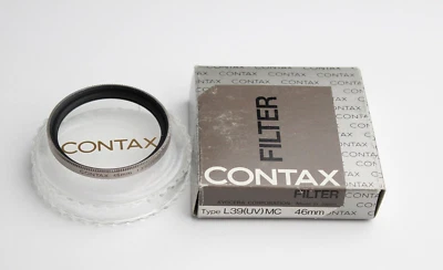 CONTAX G Series 46mm L39 UV MC Filter with Case and Box  - Image 1 of 4