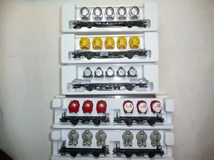 Colección Märklin H0 de 5 vagones diferentes de DB y ÖBB - Imagen 1 de 3
