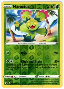 Maractus Reverse Holo Rare - 012/264 - Fusion Strike Pokemon 2021 - Bild 1 von 2