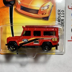 Matchbox MBX Metal '97 LAND ROVER DEFENDER 110 #65 Red Variation - Picture 1 of 6