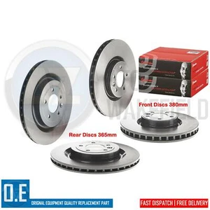 Para Range Rover Sport 13-17 Delantero y Trasero Original Brembo Discos de Freno - Imagen 1 de 3