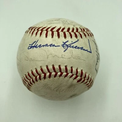 1965 Minnesota Twins American League Champs Team Signed Baseball JSA COA - Image 1 of 4