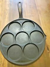 Vintage GRISWOLD Cast Iron A Silver Dollar 9 1/2