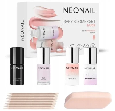 ?? NeoNail Nagelstudio Starter Set Baby Boomer Set Nagellack Geschenkbox NUDE ?? - Bild 1 von 4
