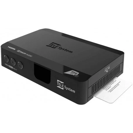 Telesystem TS9018HEVC Tivusat Decoder HD Classic 10 Bit Certificato Zona Dazn - Immagine 1 di 1