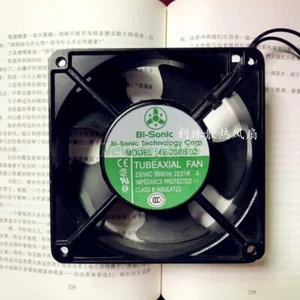 Bi-Sonic 4E-230B 02 high-temperature fan 230VAC 22/21W 120*120*38mm - Picture 1 of 2