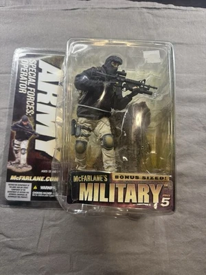 Mcfarlane Militar Serie 5 Ejército Fuerzas Especiales Operador Variante Tamaño Bonificado NUEVO Foto 1 de 4