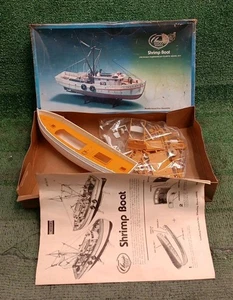 (Caja dañada) Lindberg 1984 barco camarón kit modelo plástico escala 1/60 No. #7223 - Imagen 1 de 15