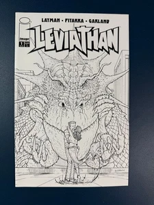 Leviathan #1 Image Comics 2018 NM 1:10 Pittara Sketch Variant C John Layman - Picture 1 of 3