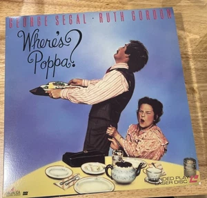 Where's Poppa? Laserdisc LD George Segal Ruth Gordon  Carl Reiner Paul Sorvino - Bild 1 von 2