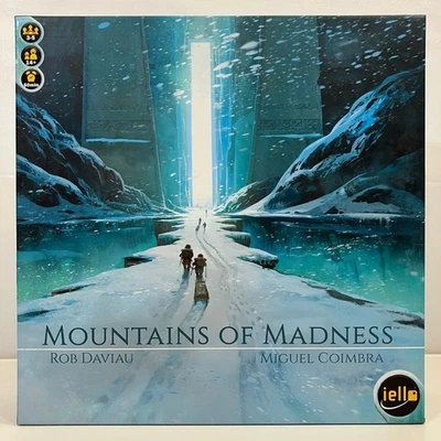 Mountains of Madness Rob Daviau & Miguel Coimbra  iELLO 2017 Strategy Board Game - Image 1 of 4